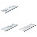 Bottom end plate for cable tray