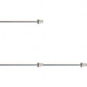 Circular connector, mounting (with cable)