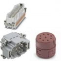 Contact insert for rectangular connectors