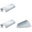 Corner plate for cable ladder