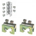 Coupler for support/profile rail