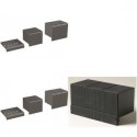 Cover cap for rail terminal bar