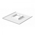 Cover plate for installation column
