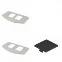 Cover plate for installation units