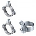 Earthing pipe clamp