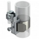 Earthing strap clamp