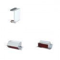 Flat bend for fire-resistant duct