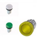Front element for indicator light