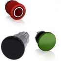 Front element for mushroom push-button