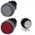 Front element for push button