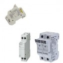 Holder for cylindrical fuse