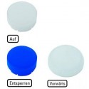 Hood/lens for circuit control devices