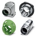 Housing for circular connectors