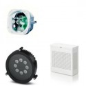 Optical and acoustic signalling equipment