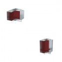 Outer corner for fire-resistant duct