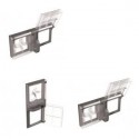 Padlock barrier for switch