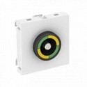 Potential equalization socket outlet