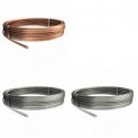 Round conductor/wire for lightning protection