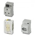 Socket outlet for distribution board