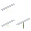 Support strip for cover for underfloor installation ducting systems