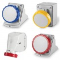 Surface mounting socket outlets