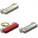 Telecommunication terminal strip