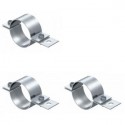 Tube earthing clamp for lightning protection