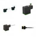 Valve connectors with cable