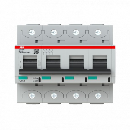 ABB 2CCG001225R0001 2CCG001225R0001 ABB Int. aut. S804P-B125 4p 125A B 50kA