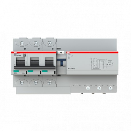ABB 2CCG001337R0001 2CCG001337R0001 ABB Int. Com. DS800 3p D125 AS 50kA 0.3A