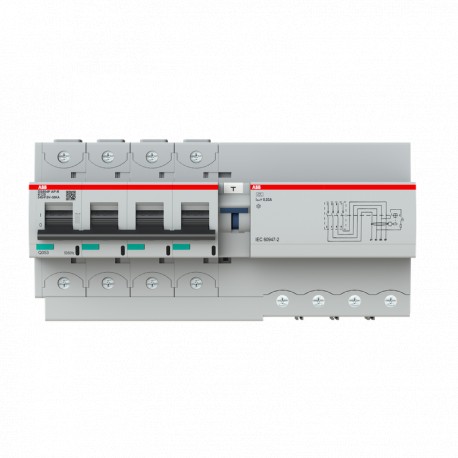 Abb 2CCG001349R0001 Int. Com. DS800 4p K125 A-APR 50kA 30mA