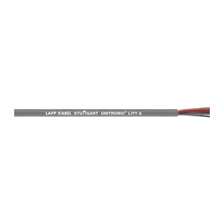 Lapp 0022642 UNITRONIC LiYY A 2XAWG19/19 LAPP Data transmission cable with colour code according to DIN 47100 UL/..