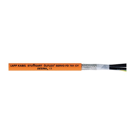 Lapp 0036328 ÖLFLEX SERVO FD 781 CY 4G50 LAPP ÖLFLEX SERVO FD 781 CY 4G50