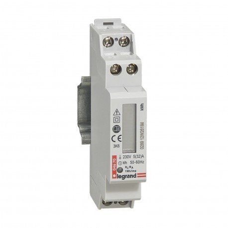 LEGRAND 004670 004670 LEGRAND EMDX3 METER SINGLE-PHASE NULL 32A