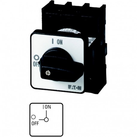 EATON - MOELLER P1-32/E-RT/HI11 P1-32/E-RT/HI11 004773 Y7-4773 EATON ELECTRIC On-Off switch, 3 pole + 1 N/O + 1 N/C, 32 A, Emergency-Stop fu..
