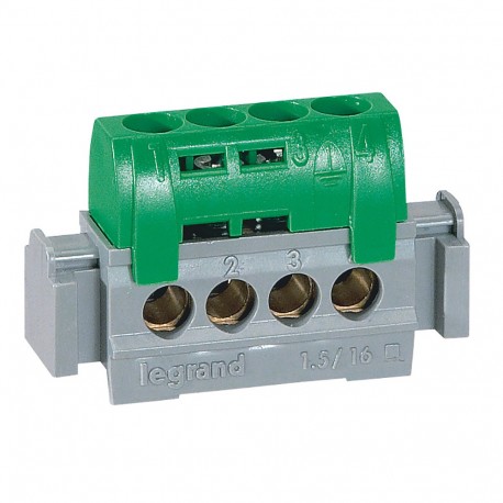 LEGRAND 004830 004830 LEGRAND TERMINAL REPART. 4P IP2 EARTH