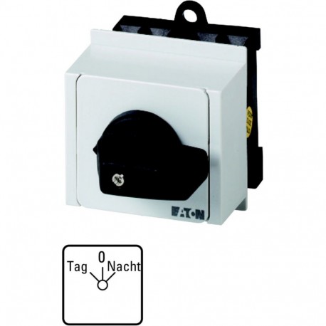 EATON - MOELLER T0-3-15284/IVS-RT T0-3-15284/IVS-RT 008141 Y7-8141 EATON ELECTRIC On-Off switch, 3 pole + N + 1 N/O + 1 N/C, 20 A, Emergency-S..