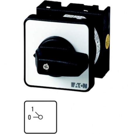 Eaton-moeller T0-1-140/EZ Y7-9048 EATON ELECTRIC Step switches, Contacts: 1, 20 A, front plate: 0-1, 45 °, maintain..