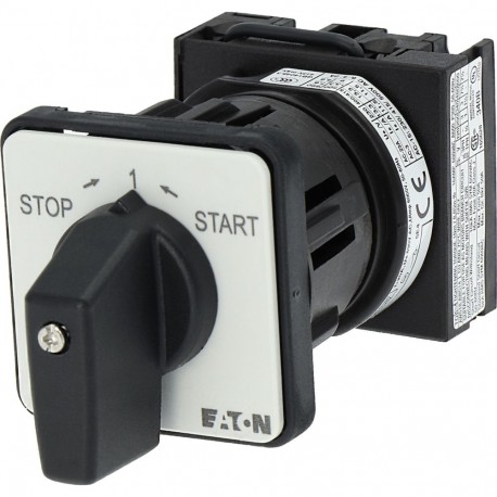 EATON - MOELLER T0-1-15362/EZ T0-1-15362/EZ 009247 Y7-9247 EATON ELECTRIC ON-OFF button, Contacts: 2, 20 A, front plate: STOP I START, 45 ..