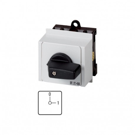 EATON - MOELLER T0-1-15482/IVS T0-1-15482/IVS 009317 Y7-9317 EATON ELECTRIC ON-OFF switches, Contacts: 2, 20 A, front plate: 0-1, 90 °, mai..