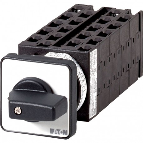 EATON - MOELLER T0-10-8478/E T0-10-8478/E 009927 Y7-9927 EATON ELECTRIC Step switches, Contacts: 20, 20 A, front plate: 1-5, 60 °, mainta..