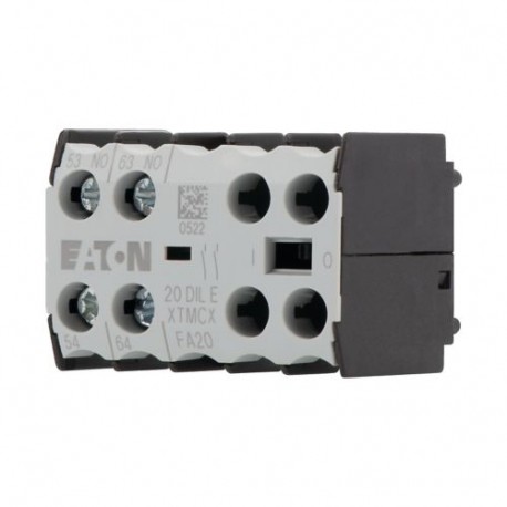 EATON - MOELLER 20DILE 20DILE 010208 Y7-10208 EATON ELECTRIC Auxiliary contact module, 2N/O