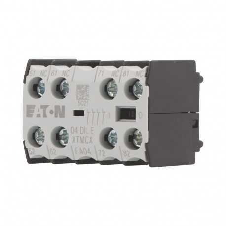 EATON - MOELLER 04DILE 04DILE 010256 Y7-10256 EATON ELECTRIC Auxiliary contact, 4 N/C, surface mounting, screw connection