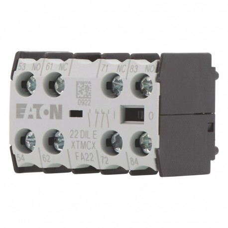 EATON - MOELLER 22DILE 22DILE 010288 Y7-10288 EATON ELECTRIC Auxiliary contact, 2N/O+2N/C, surface mounting, screw connection
