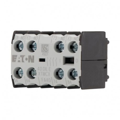 EATON - MOELLER 40DILE 40DILE 010304 Y7-10304 EATON ELECTRIC Auxiliary contact, 4N/O, surface mounting, screw connection