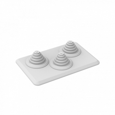 ABB 2CPX010933R9999 2CPX010933R9999 ABB TZ105P10 Cap pasac.3conos 14-54 TL.10ud