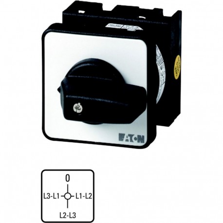 Eaton-moeller T0-2-15176/E Y7-11308 EATON ELECTRIC Voltmeter selector switches, Contacts: 4, 20 A, 3 x phase-phase,..