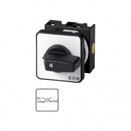 EATON - MOELLER T0-2-8527/EZ T0-2-8527/EZ 011860 Y7-11860 EATON ELECTRIC Changeoverswitches, Contacts: 4, 20 A, front plate: HAND-0-AUTO,..