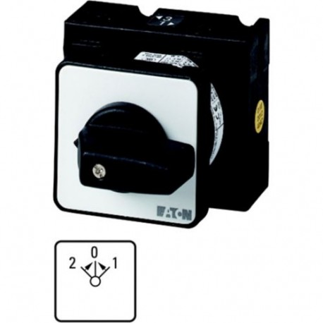 EATON - MOELLER T0-4-15374/E T0-4-15374/E 013713 Y7-13713 EATON ELECTRIC Changeoverswitches, Contacts: 8, 20 A, front plate: 2 0 1, 45 °,..