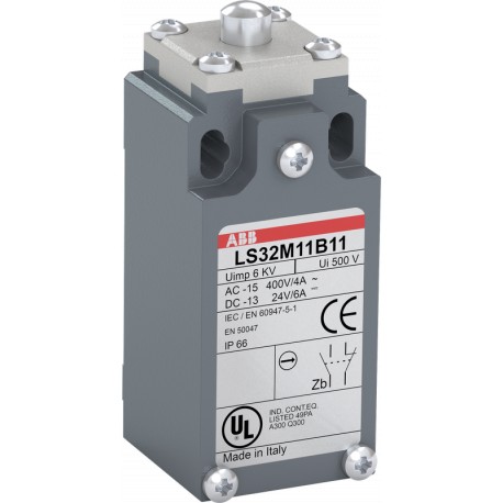 ABB 1SBV013811R1211 1SBV013811R1211 ABB LS33M11B11 Limit Switch